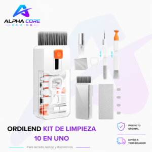 kit de limpieza Ordilend 10 en 1 para teclado y dispositivos