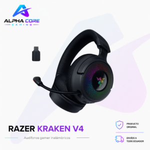 audífonos gamer inalámbricos Razer Kraken V4 con Chroma RGB