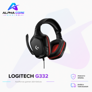 audífonos gamer Logitech G332 con micrófono abatible