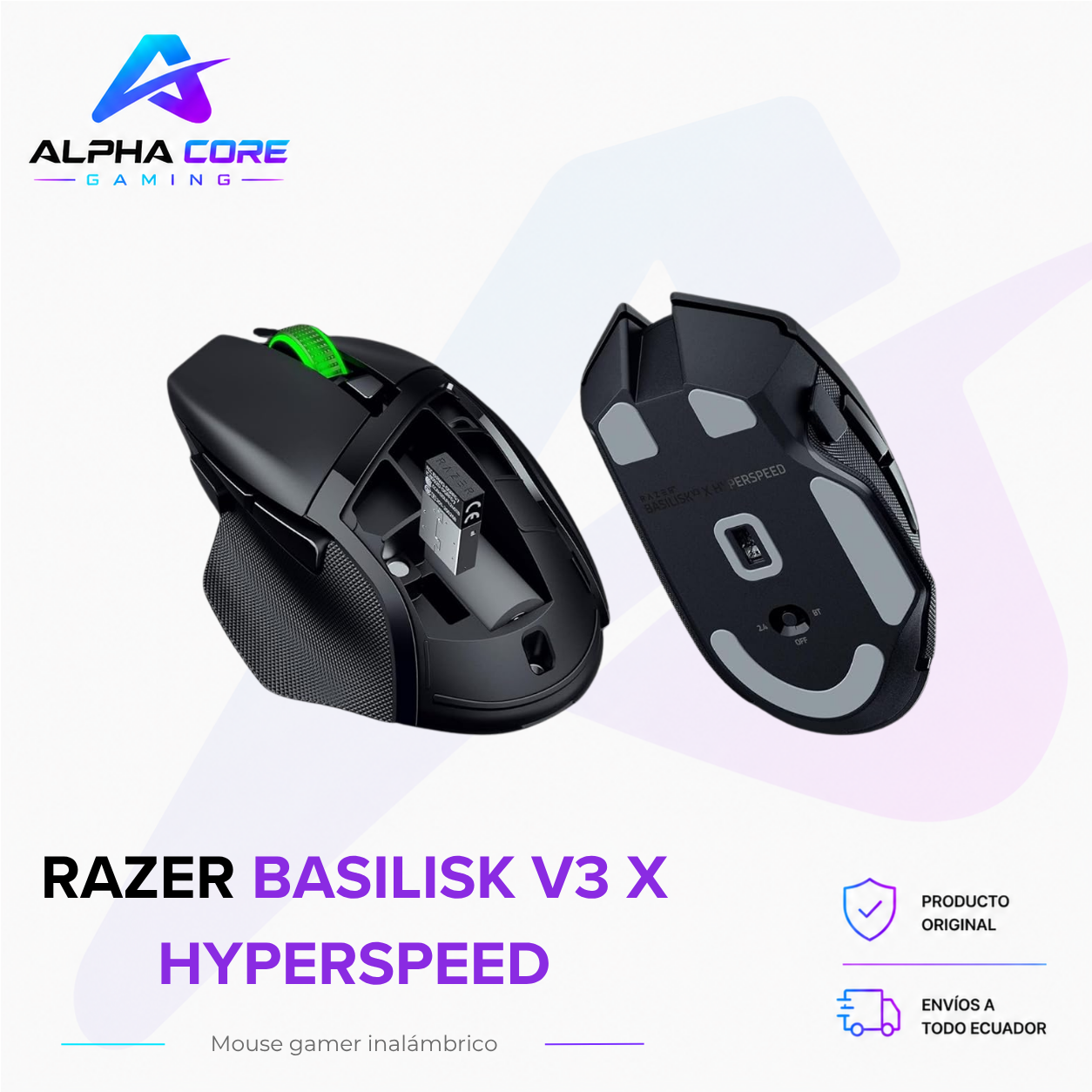 Razer Basilisk V3 X HyperSpeed - Imagen 4