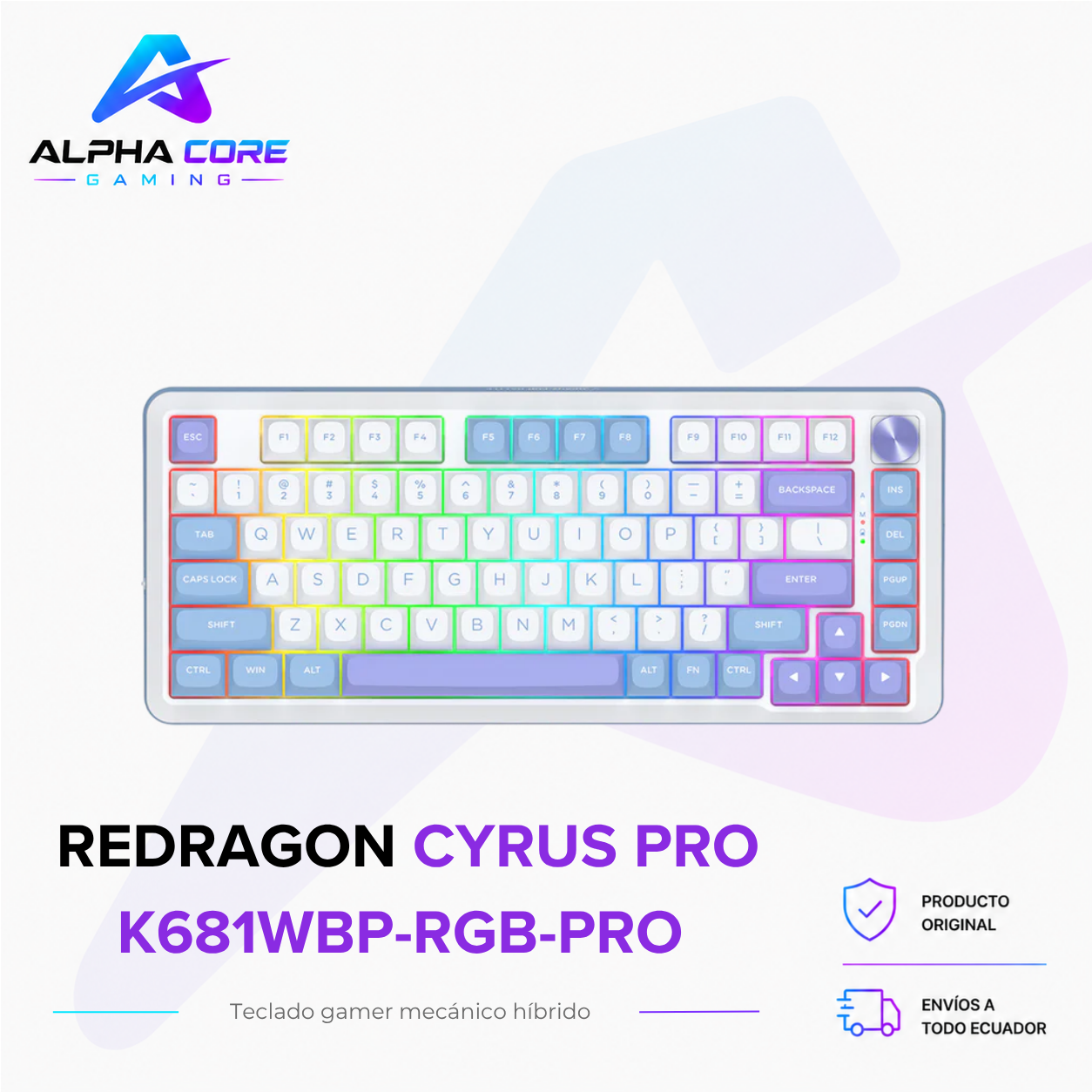 teclado Redragon CYRUS PRO K681