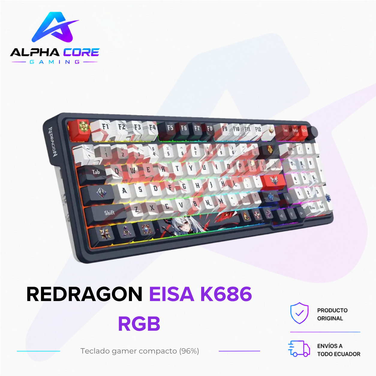 Redragon EISA K686 RGB - Imagen 3
