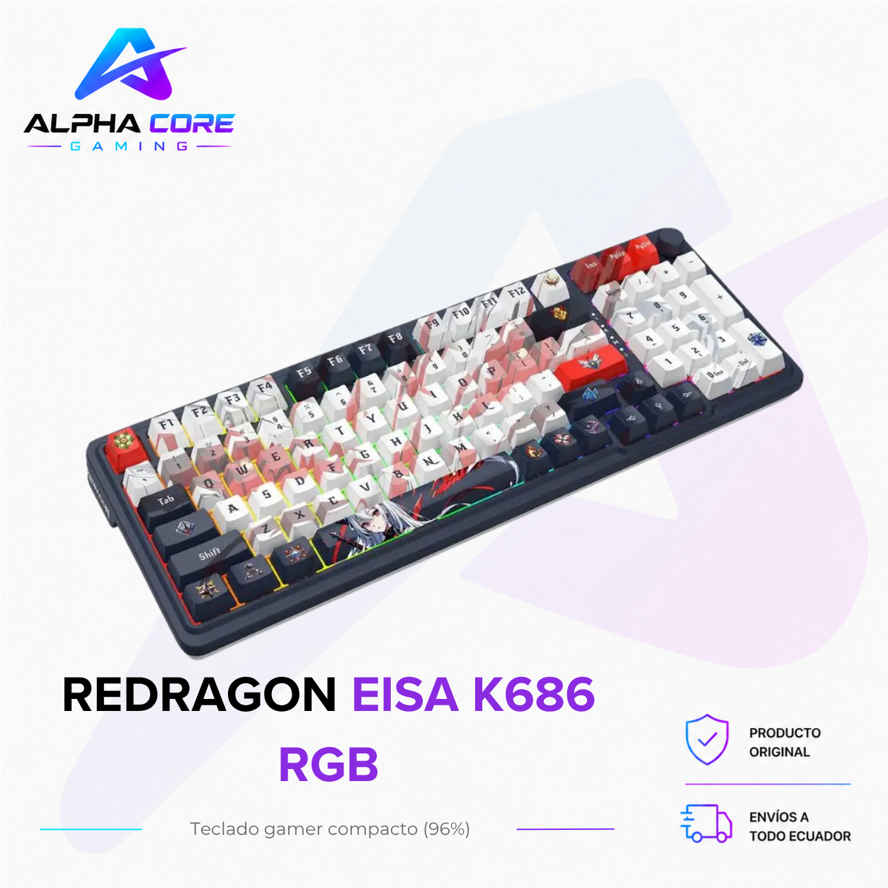 Redragon EISA K686 RGB - Imagen 4