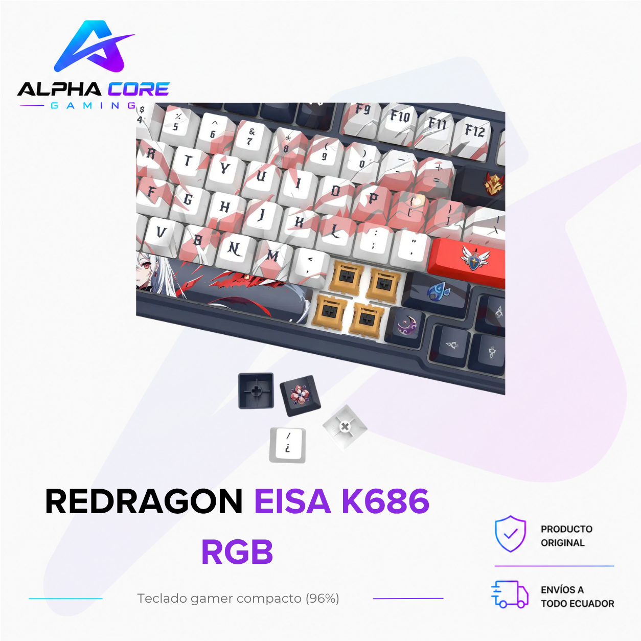 Redragon EISA K686 RGB - Imagen 5