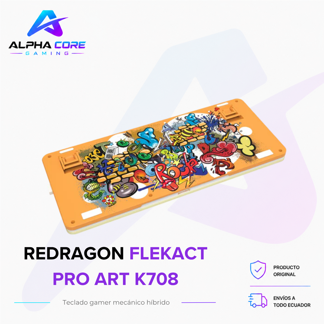 Redragon FLEKACT PRO ART K708 - Imagen 7