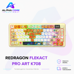 teclado Redragon FLEKACT PRO ART K708