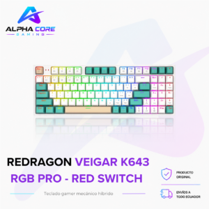 teclado Redragon VEIGAR K643 RGB PRO